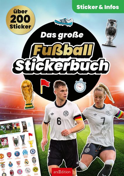 Produktbild: Das gro&szlig;e Fu&szlig;ball-Stickerbuch