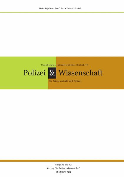 Produktbild: Zeitschrift Polizei & Wissenschaft