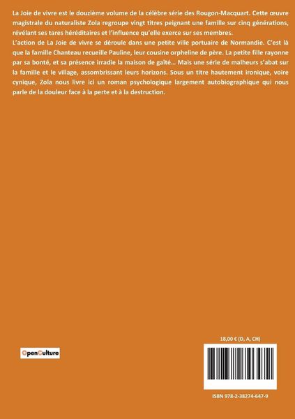 Produktbild: La Joie de vivre