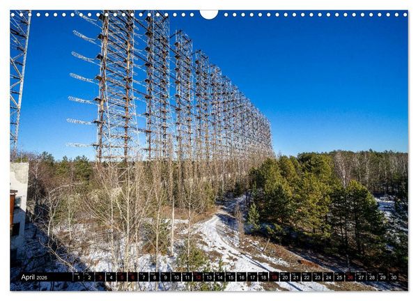 Produktbild: Chernobyl - The exclusion zone (Wall Calendar 2026 DIN A3 landscape), CALVENDO 12 Month Wall Calendar