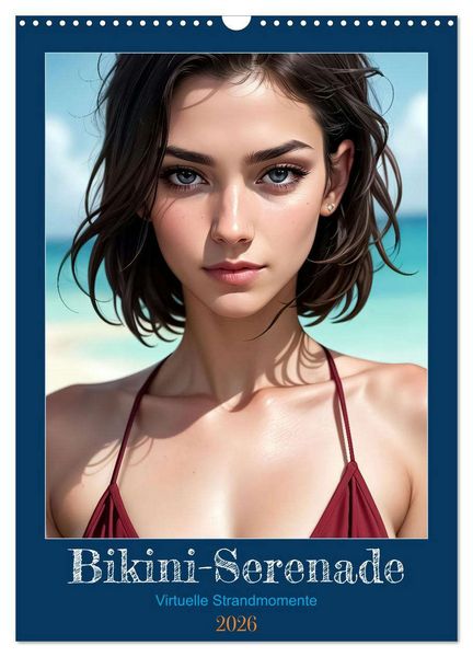 Produktbild: Bikini-Serenade (Wandkalender 2026 DIN A3 hoch), CALVENDO Monatskalender