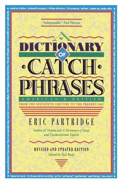 Produktbild: Dictionary of Catch Phrases