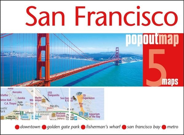 Produktbild: San Francisco PopOut Map