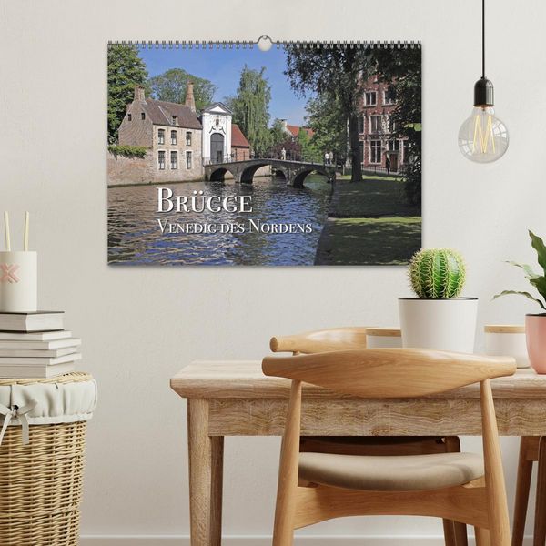 Produktbild: Br&uuml;gge - Venedig des Nordens (Wandkalender 2026 DIN A3 quer), CALVENDO Monatskalender
