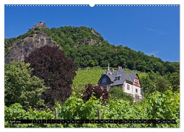 Produktbild: Bad Honnef - Rheinisches Nizza (Wandkalender 2026 DIN A2 quer), CALVENDO Monatskalender