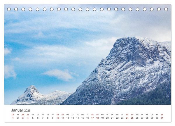 Produktbild: Alpenland &Ouml;sterreich (Tischkalender 2026 DIN A5 quer), CALVENDO Monatskalender