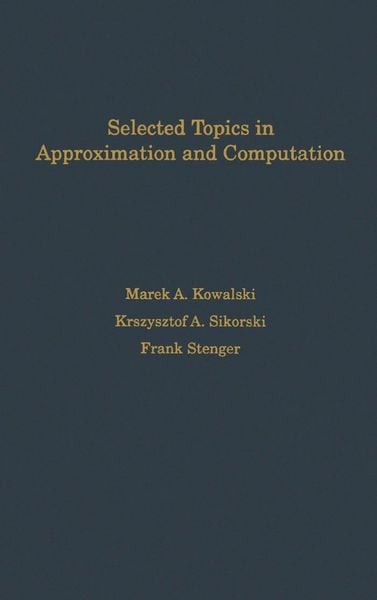 Produktbild: Selected Topics in Approximation and Computation