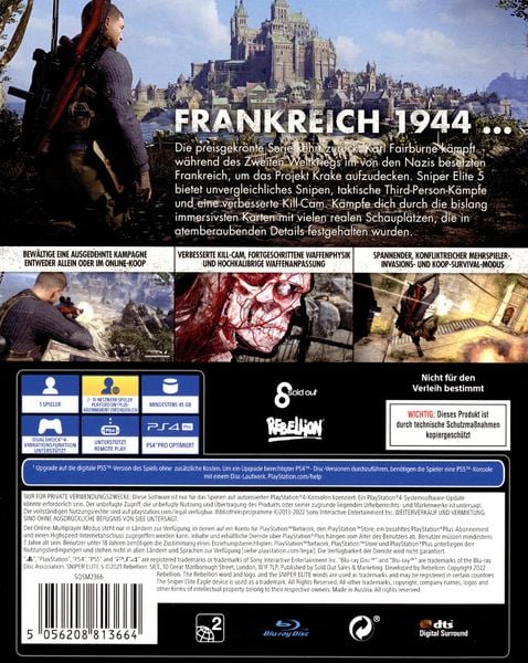 Produktbild: Sniper Elite 5