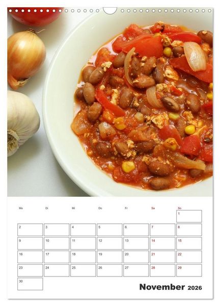 Produktbild: Leckeres mit Tomate (Wandkalender 2026 DIN A3 hoch), CALVENDO Monatskalender