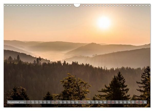 Produktbild: Ein Jahr im Schwarzwald (Wandkalender 2026 DIN A3 quer), CALVENDO Monatskalender
