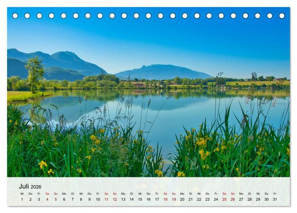 Produktbild: Frankreichs Natursch&ouml;nheiten (Tischkalender 2026 DIN A5 quer), CALVENDO Monatskalender