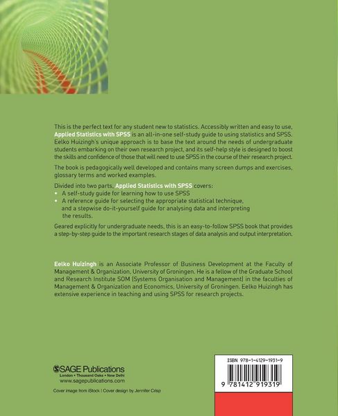 Produktbild: Applied Statistics with SPSS