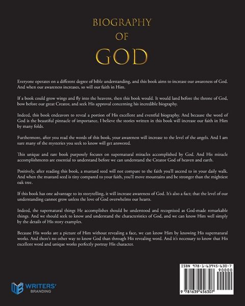 Produktbild: Biography of God