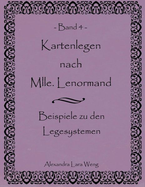 Produktbild: Kartenlegen nach Mlle. Lenormand Band 4
