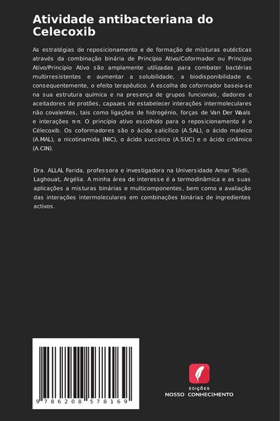 Produktbild: Atividade antibacteriana do Celecoxib