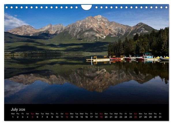 Produktbild: Western Canada (Wall Calendar 2026 DIN A4 landscape), CALVENDO 12 Month Wall Calendar
