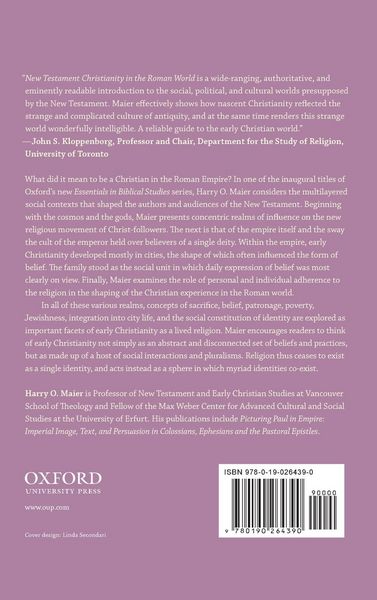 Produktbild: New Testament Christianity in the Roman World