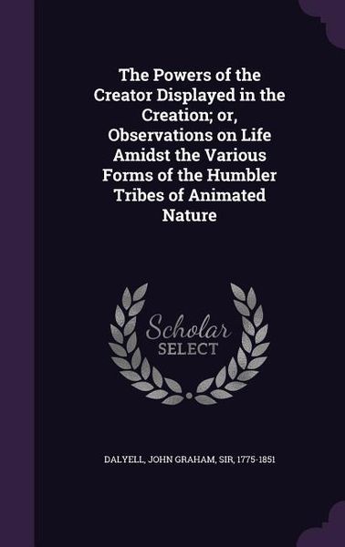 Produktbild: The Powers of the Creator Displayed in the Creation; or, Observations on Life Amidst the Various Forms of the Humbler Tribes of Animated Nature