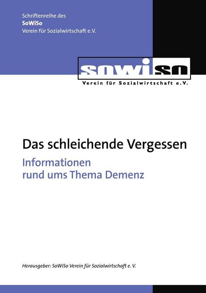 Produktbild: Das schleichende Vergessen