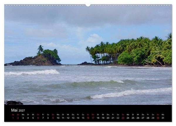 Produktbild: Costa Rica (hochwertiger Premium Wandkalender 2027 DIN A2 quer), Kunstdruck in Hochglanz