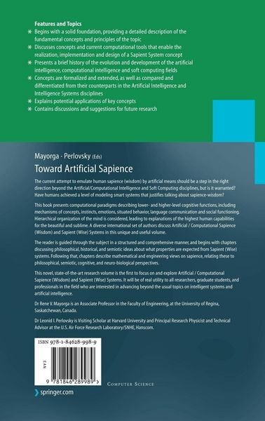 Produktbild: Toward Artificial Sapience