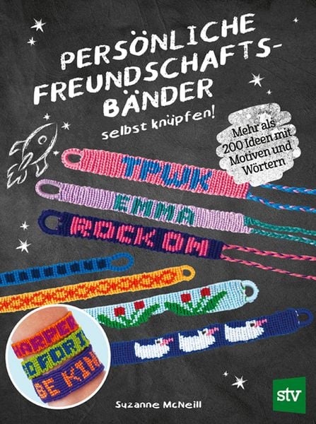 Produktbild: Pers&ouml;nliche Freundschaftsb&auml;nder selbst kn&uuml;pfen