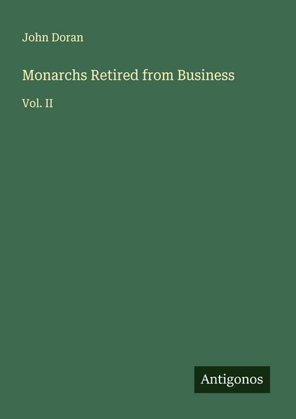 Produktbild: Monarchs Retired from Business