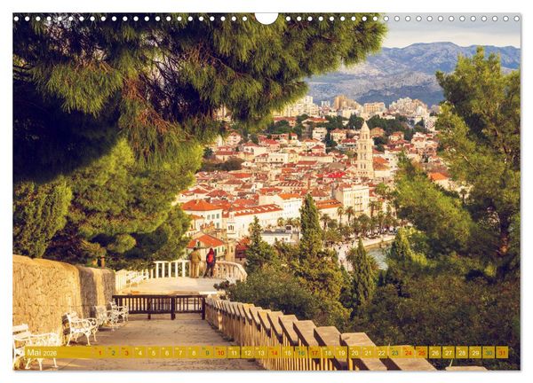 Produktbild: Split - Zauberhafte Perle an der Adriak&uuml;ste Kroatiens (Wandkalender 2026 DIN A3 quer), CALVENDO Monatskalender