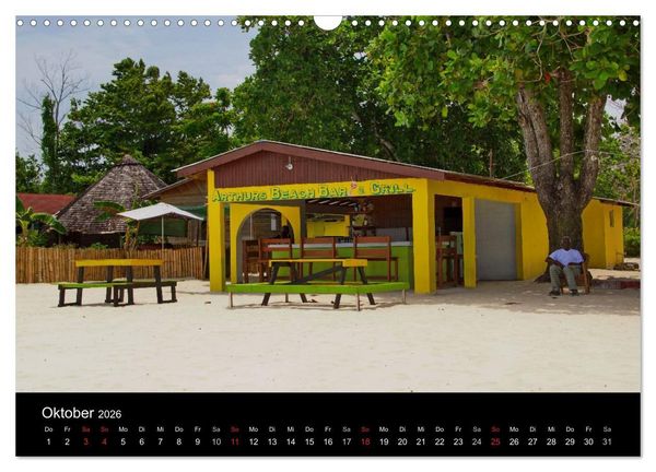 Produktbild: Jamaika Sonne und Strand (Wandkalender 2026 DIN A3 quer), CALVENDO Monatskalender