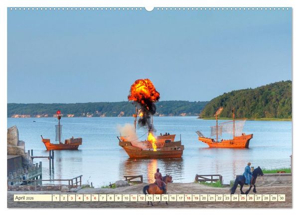 Produktbild: INSEL R&Uuml;GEN - HIDDENSEE. Du bist so sch&ouml;n. (Wandkalender 2026 DIN A2 quer), CALVENDO Monatskalender