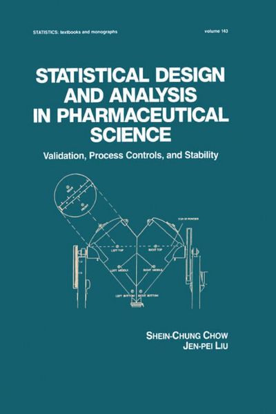 Produktbild: Statistical Design and Analysis in Pharmaceutical Science