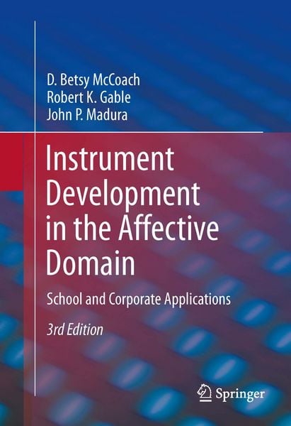 Produktbild: Instrument Development in the Affective Domain