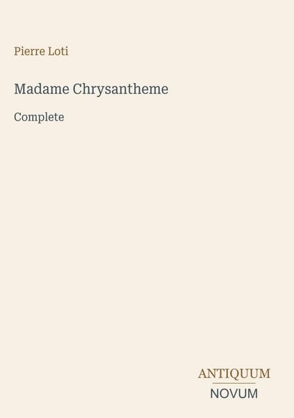 Produktbild: Madame Chrysantheme