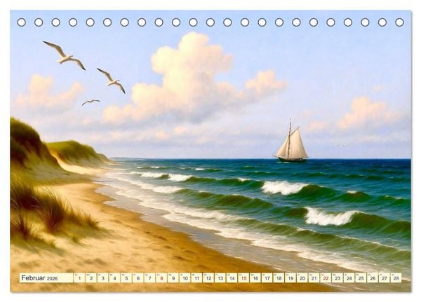 Produktbild: Heinrich Heine. Sein Leben, seine literarischen Werke (Tischkalender 2026 DIN A5 quer), CALVENDO Monatskalender
