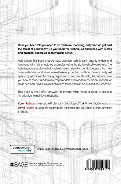 Produktbild: Multilevel Modeling in Plain Language