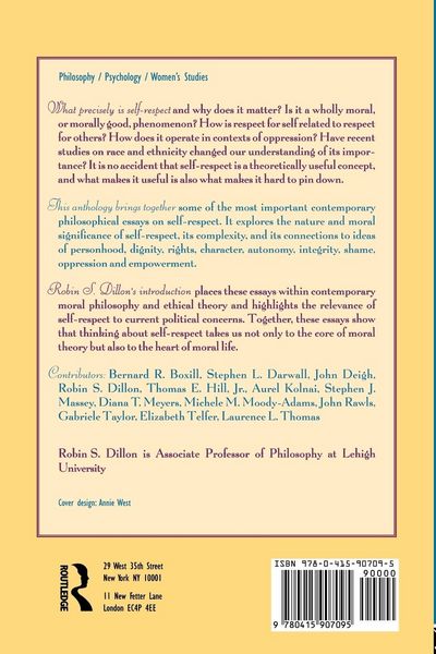 Produktbild: Dignity, Character and Self-Respect