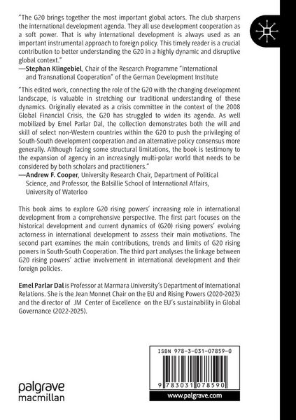 Produktbild: G20 Rising Powers in the Changing International Development Landscape