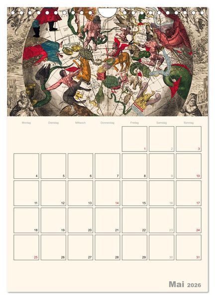 Produktbild: Zu den Sternen - mit Planerfunktion (Wandkalender 2026 DIN A4 hoch), CALVENDO Monatskalender