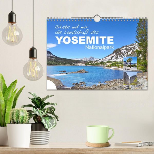 Produktbild: Erlebe mit mir die Landschaft des Yosemite Nationalpark (Wandkalender 2026 DIN A4 quer), CALVENDO Monatskalender