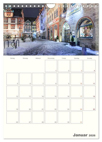 Produktbild: Coburg - im Wandel der Zeit (Wandkalender 2026 DIN A4 hoch), CALVENDO Monatskalender