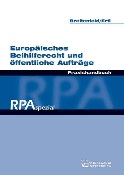 Produktbild: Europ&auml;isches Beihilferecht und &ouml;ffentliche Auftr&auml;ge
