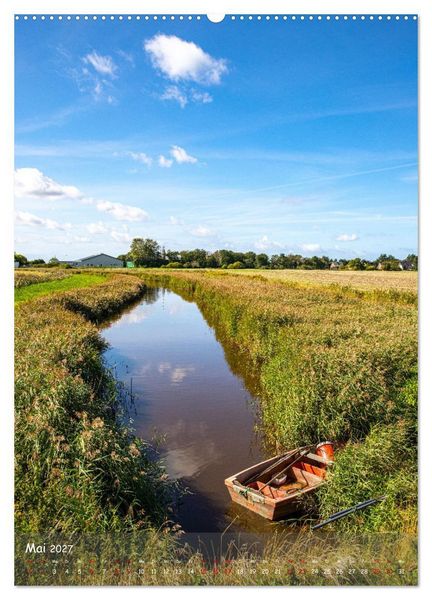Produktbild: Nordfriesland, Zwischen St. Peter Ording und Sylt (hochwertiger Premium Wandkalender 2027 DIN A2 hoch), Kunstdruck in Hochglanz
