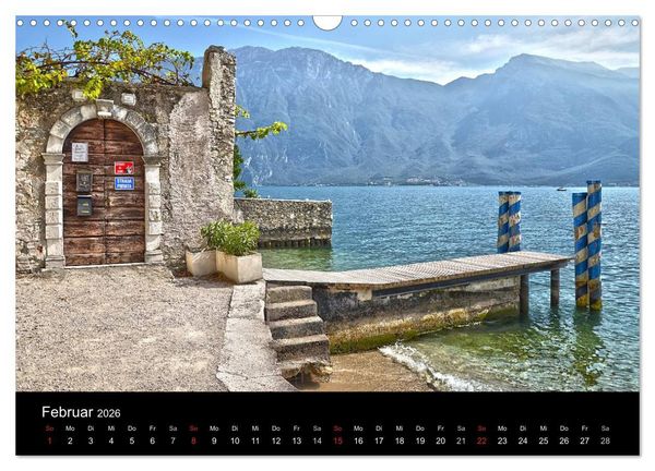 Produktbild: BENACO - Gardasee-Impressionen (Wandkalender 2026 DIN A3 quer), CALVENDO Monatskalender