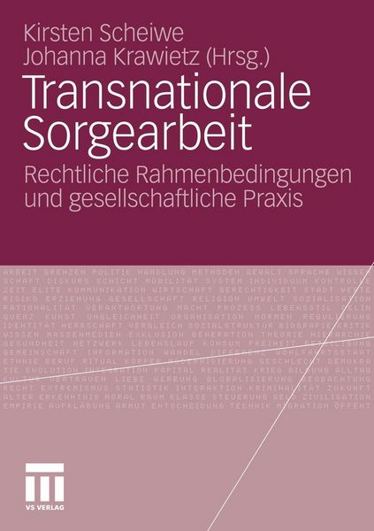 Produktbild: Transnationale Sorgearbeit
