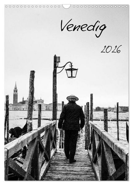 Produktbild: Venedig (Wandkalender 2026 DIN A3 hoch), CALVENDO Monatskalender