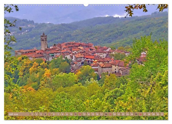 Produktbild: Garfagnana, Impressionen aus dem Norden der Toskana (Wandkalender 2026 DIN A2 quer), CALVENDO Monatskalender