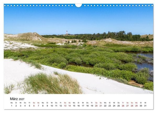 Produktbild: Amrum - Das Paradies in der Nordsee (Wandkalender 2027 DIN A3 quer), CALVENDO Monatskalender