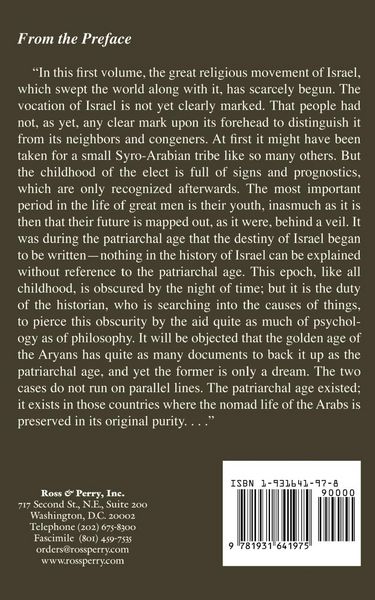 Produktbild: History of the People of Israel Vol 1