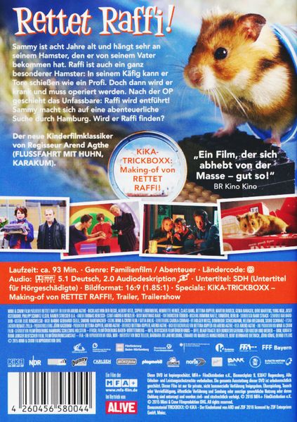 Produktbild: Rettet Raffi! - Der Hamsterkrimi