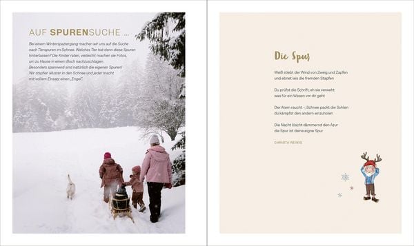 Produktbild: Tannenduft und Glitzerschnee. Ein Winter- und Weihnachtsbuch f&uuml;r die ganze Familie